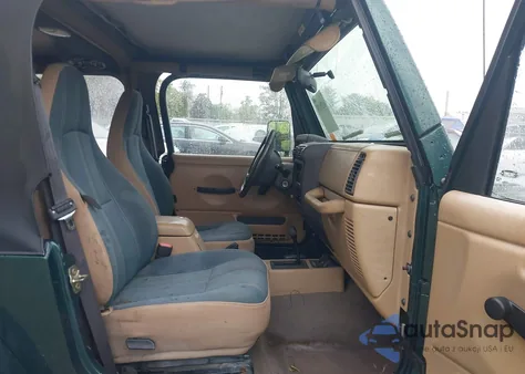 2000 Jeep Wrangler Sahara from USA, damaged, VIN 1J4FA59S5YP700649